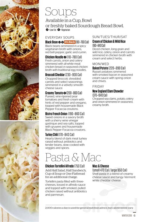 panera menu pdf with prices.